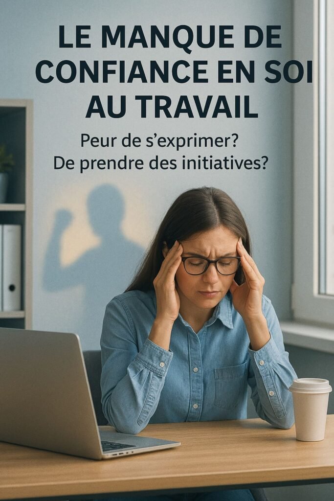 le manque de confiance en soi au travail peut engendrer du stress