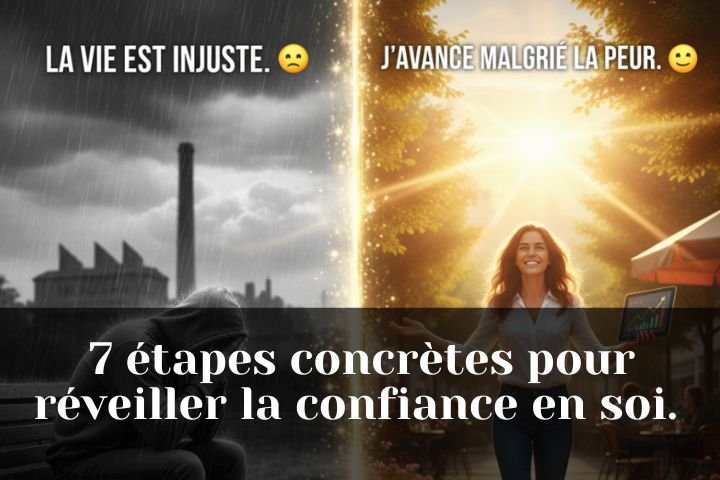 7 étapes concrètes pour réveiller la confiance en soi