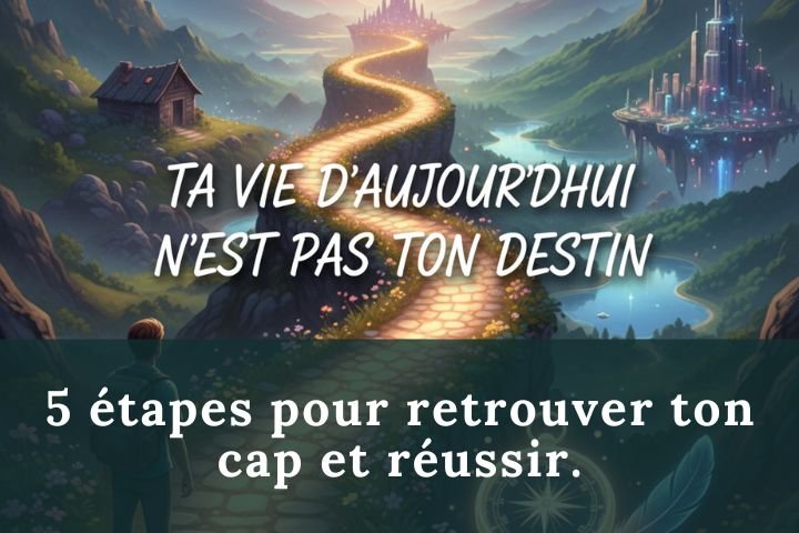5 étapes pour retrouver ton cap et réussir.