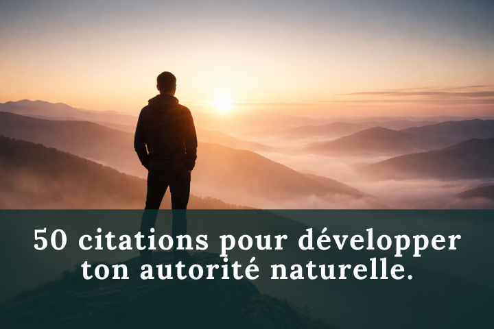 50 citations pour développer ton autorité naturelle.
