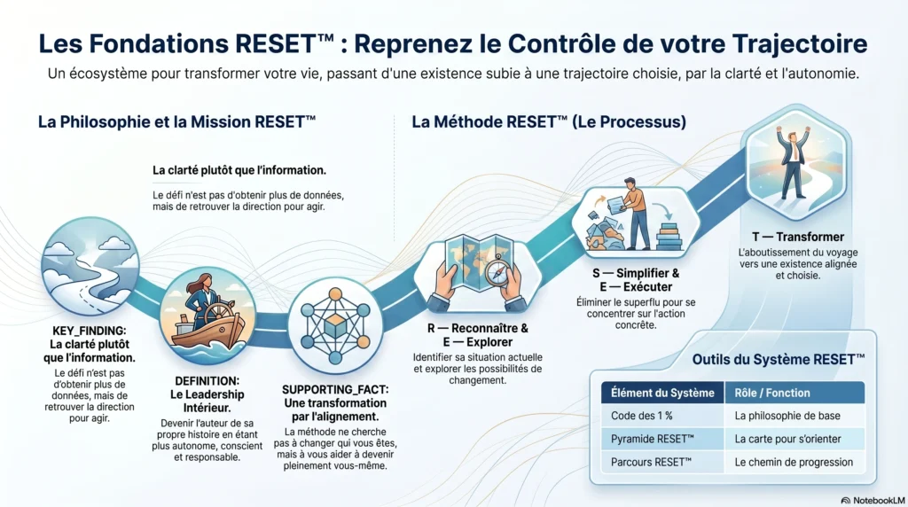 LES FONDATIONS RESET™ Les principes qui soutiennent tout le système RESET™