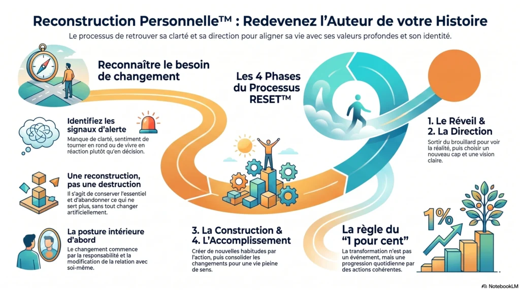 Reconstruction Personnelle™ : Reconstruire sa vie lorsque l'on a perdu sa direction