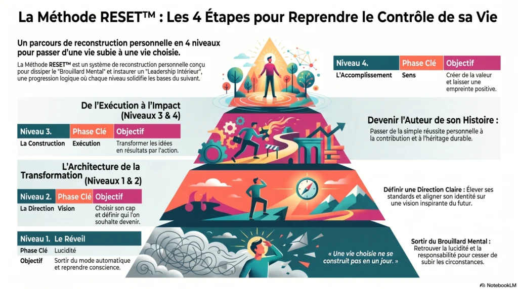 La Méthode RESET™ Un système de reconstruction personnelle en 4 niveaux et 12 clés