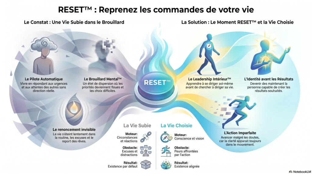 La Philosophie RESET™ La vie ne se subit pas. Elle se choisit.