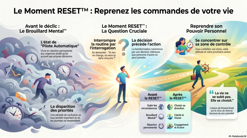 Le Moment RESET™ Le jour où vous décidez de reprendre les commandes