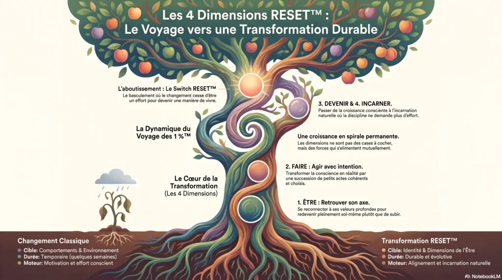 Les 4 Dimensions RESET™