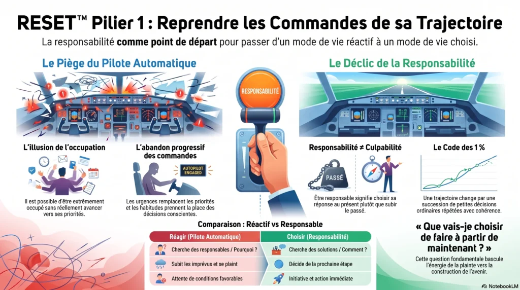 PILIER 1 — LA RESPONSABILITÉ™ Reprendre les commandes de sa vie