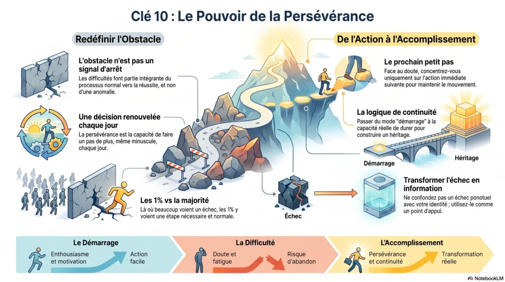 Clé 10 — Persévérer
