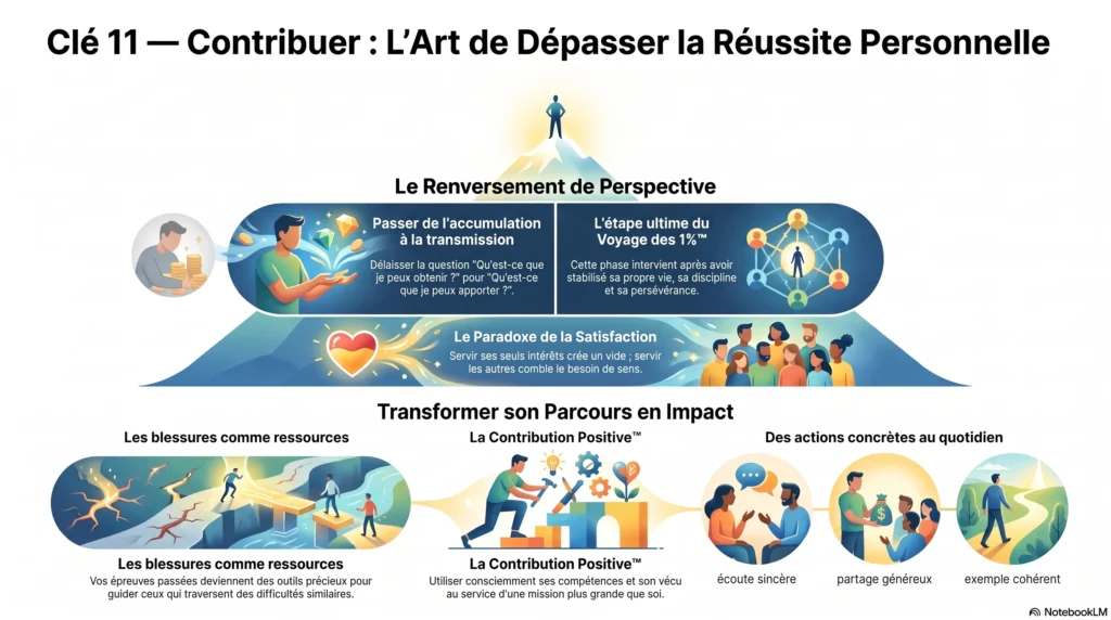 Clé 11 — Contribuer