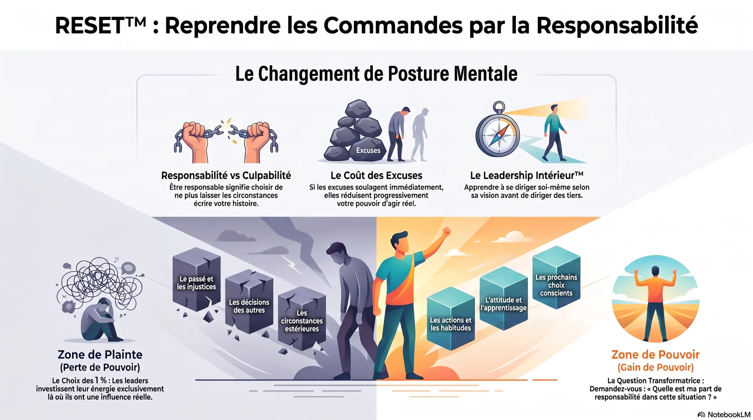 Clé 2 — La Clarté Retrouver une direction et un cap, pour distinguer enfin l’essentiel du secondaire